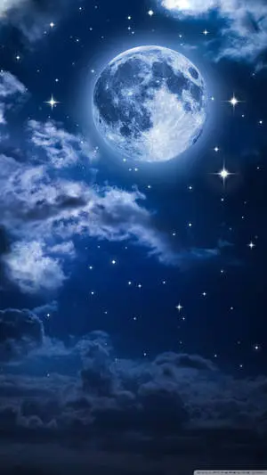 Moon Phone Anime Art