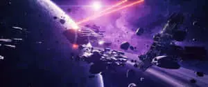 Asteroid Hitting Planet Motion