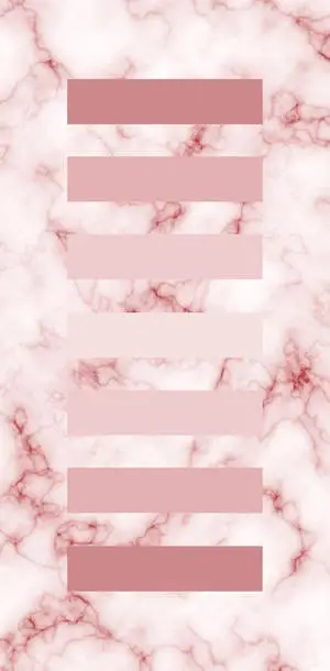 Multi-Toned Pink And White Marble