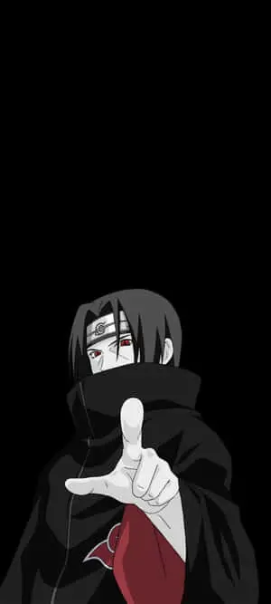 Naruto Itachi Pointing His Fingers
