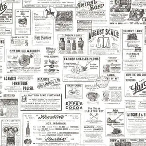 Newspaper Aesthetic Faded News Items