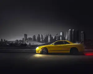 Nissan Skyline Gtr R34 Color Splash