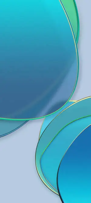 Stunning OnePlus 9 Pro Displaying Abstract Colliding Circles