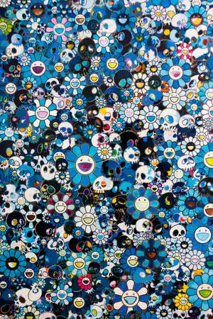 Only Blue Takashi Murakami 4K