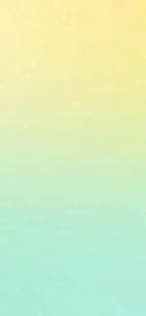 Pastel iPad Gradient Yellow To Green