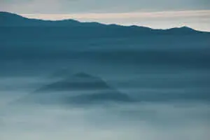Peaceful Relaxing Blue Mountain 