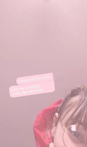 Pink E-Girl Aesthetic Quote