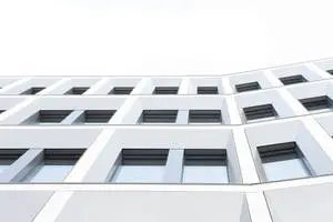 Pure White Exterior Walls