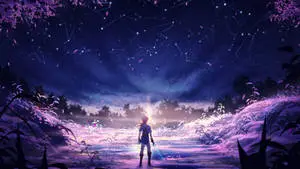 Purple Gaming Legend Of Zelda Desktop