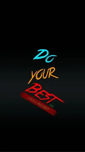 Motivational Quote on Dark Backdrop