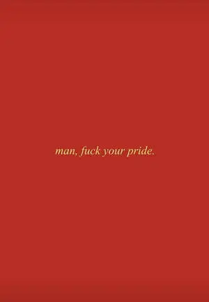 Red Aesthetic Pride Quote 