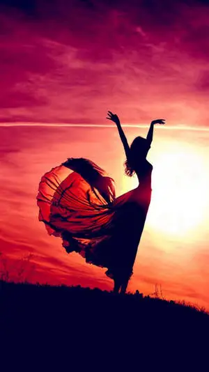 Red Aesthetic Sunset