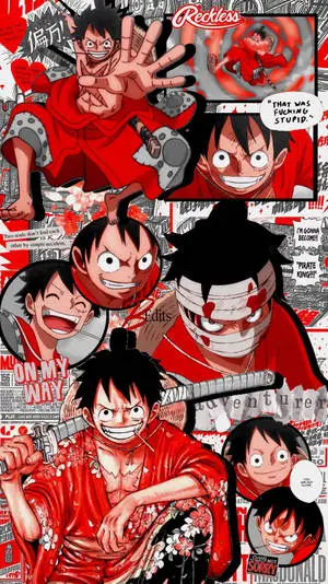 Red Luffy Aesthetic