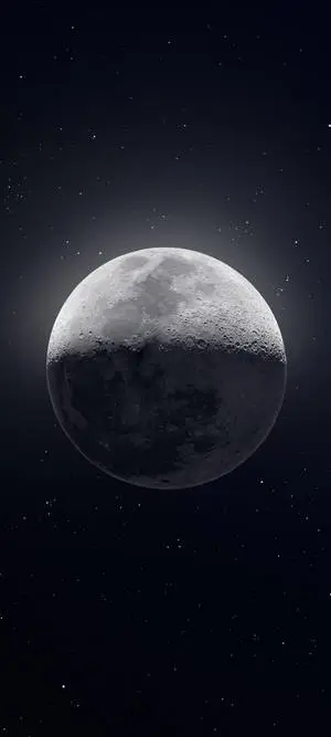 Redmi Note 10 Moon Close-Up