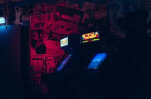 Retro Aesthetic Arcade Cabinets
