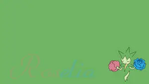 Roselia Green Background Name