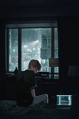 Sad Anime On Dark Room Aesthetic
