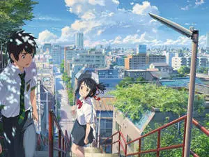 Taki And Mitsuha Anime Aesthetic 