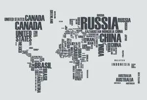 Text Nation Map