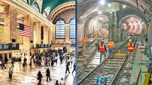 Two Sides Of Grand Central Station