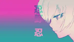 Vaporwave Anime Aesthetic Girl