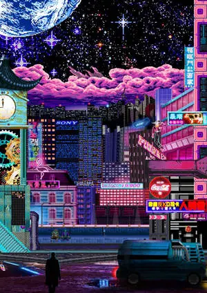 Vintage Aesthetic Hong Kong City
