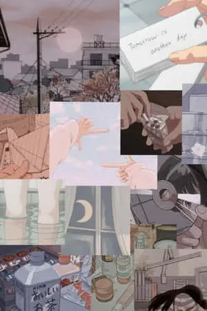 Vintage Anime Collection Moodboard