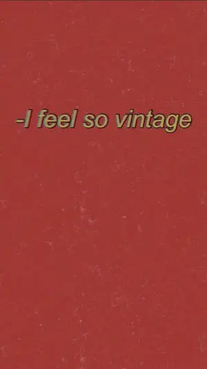 Vintage Pastel Red Aesthetic