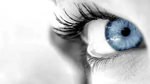 White Aesthetic Color Pop Eye
