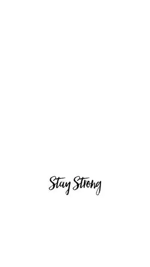 White Aesthetic Tumblr Stay Strong