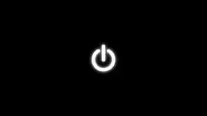 White Neon Turn Off