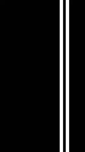 White Stripes On Black iPhone 6 Plus