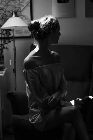 Woman Portrait Black Aesthetic